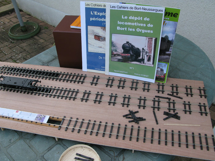 l'ouvrage et la construction du grill