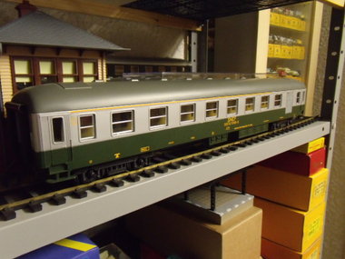 voiture mixte fourgon voyageurs de la sncf serie A7D REF 6643 EN BOITE