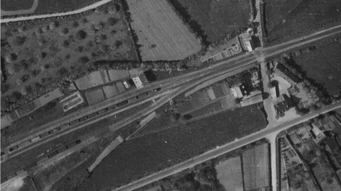 Plan de voies Carteret 1950