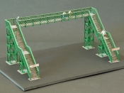 passerelle métallique