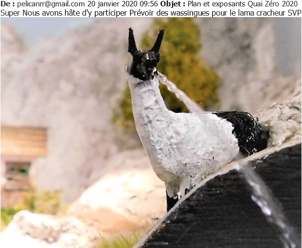 LAMA cracheur de Pelican Rail Road !