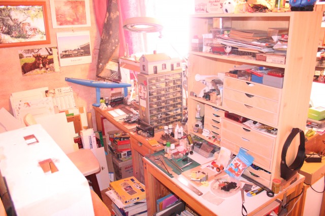 Ma zone bricolage au 1er étage