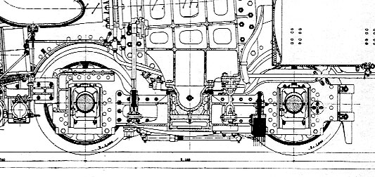 Bogie 241-C-1, dessin de meilleure qualité.