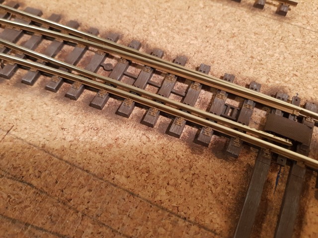 Appareil de voie Ferro-Suisse sur mon diorama InsdutrieStrasse Bahn