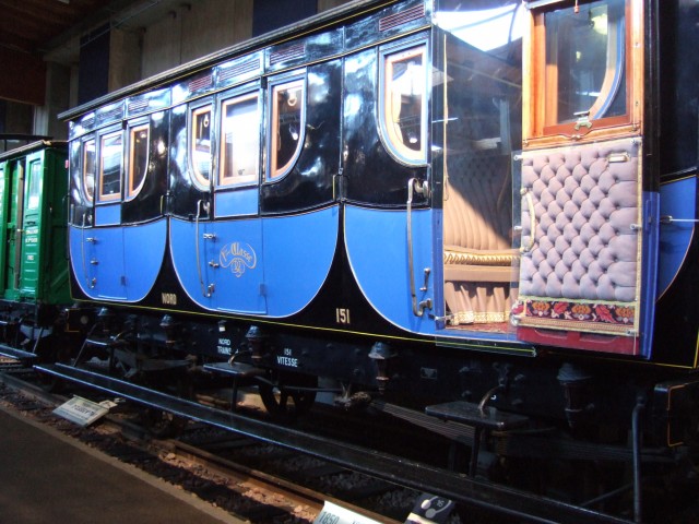1ère classe 1850 compagnie du Nord -Cité du Train Mulhouse