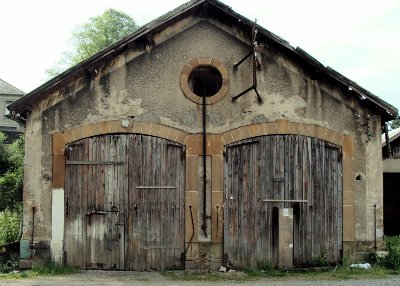vue de la gare (coté voie) vers l'Est