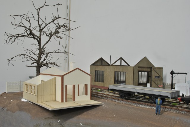 cabane/villa sur pilotis
