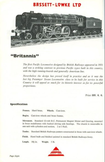 Bassett Lowke Britannia 4-6-2 02.JPG