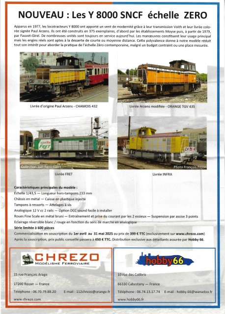 Y8000 Chrézo