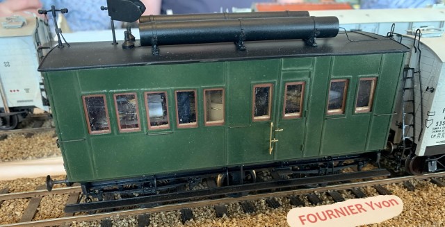 Voiture dynamomètre d'Yvon FOURNIER