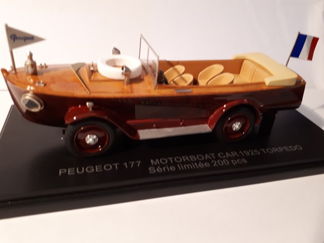 FRANSTYLE - Auto-canot PEUGEOT sur châssis type 177, sans cabine !
