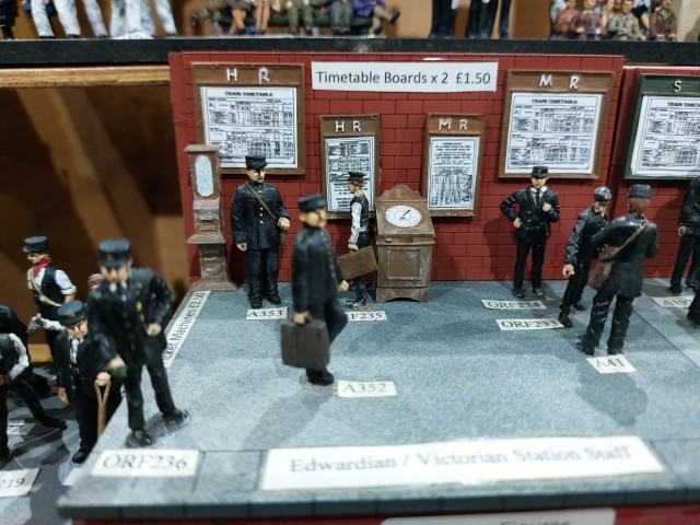 Personnel de gare d'avant-guerre (de 14)