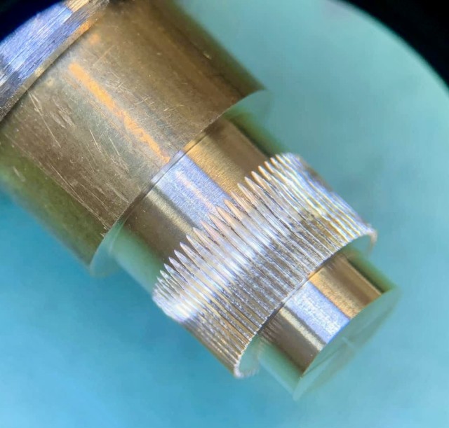 Ébauche d'engrenage à nouilles traitée par fraise modulaire